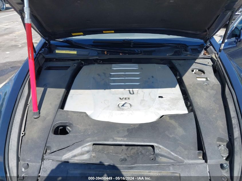 2007 Lexus Ls 460 L VIN: JTHGL46FX75019871 Lot: 39450449