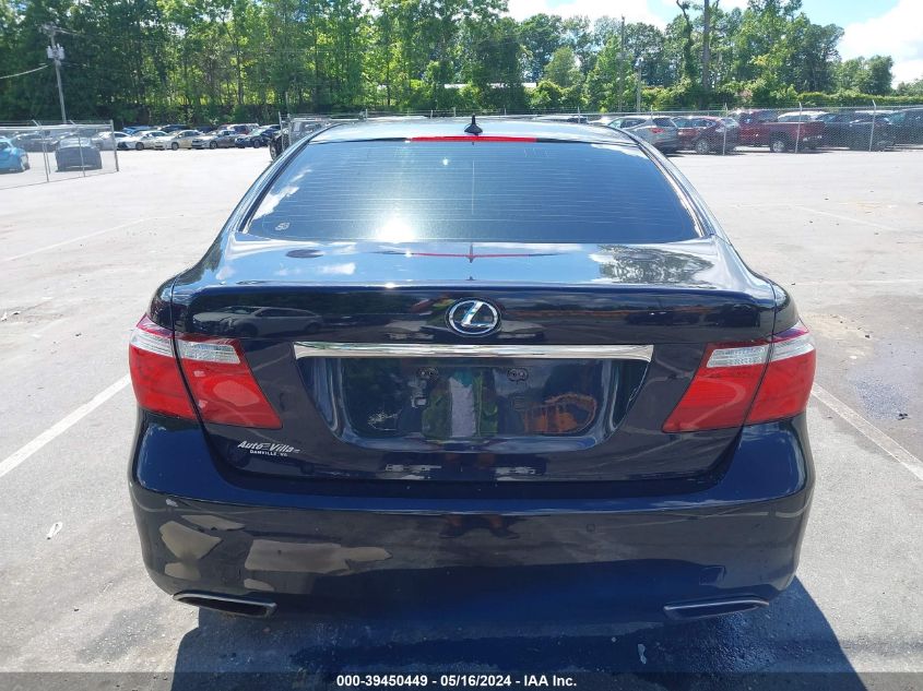 2007 Lexus Ls 460 L VIN: JTHGL46FX75019871 Lot: 39450449