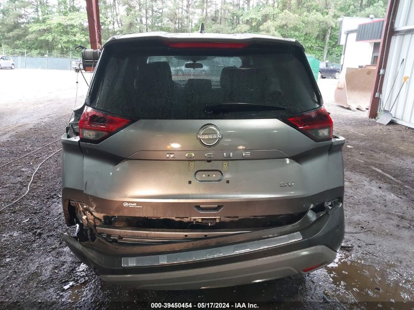 2022 Nissan Rogue Sv Fwd VIN: 5N1BT3BA0NC674271 Lot: 39450454
