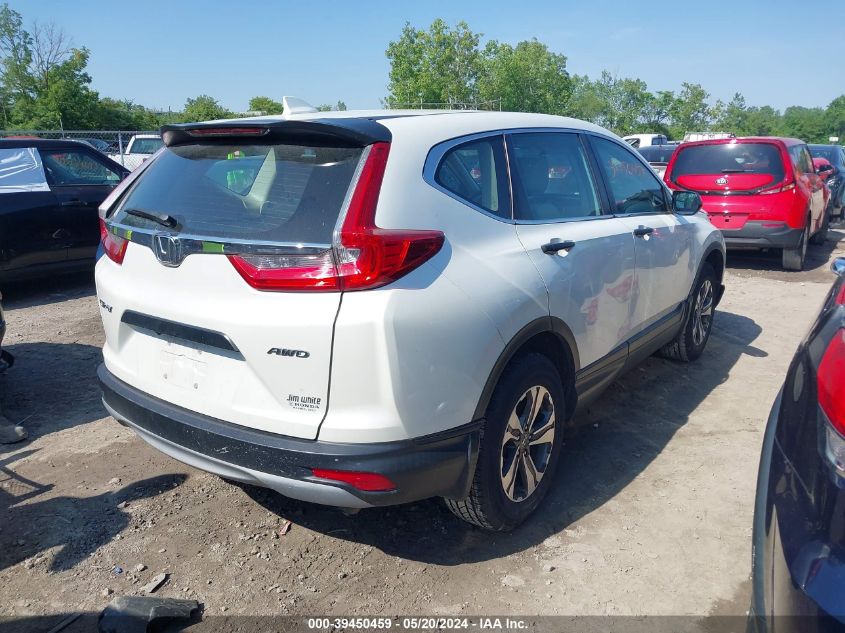 2018 Honda Cr-V Lx VIN: 2HKRW6H36JH218813 Lot: 39450459