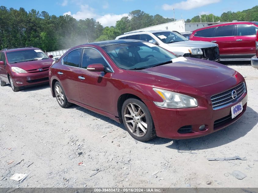 2009 Nissan Maxima 3.5 Sv VIN: 1N4AA51E49C847193 Lot: 39450472