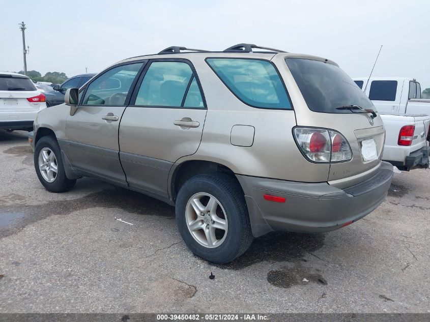 2001 Lexus Rx 300 VIN: JTJGF10U510115357 Lot: 39450482