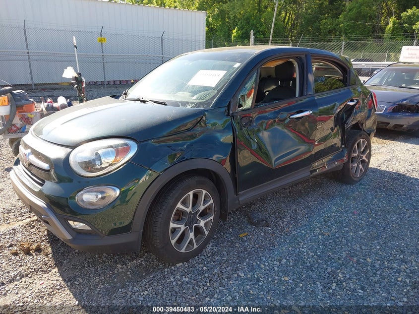 2016 Fiat 500X Trekking VIN: ZFBCFXCT5GP364204 Lot: 39450483