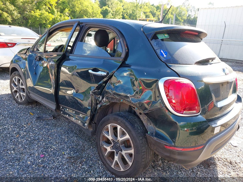 2016 Fiat 500X Trekking VIN: ZFBCFXCT5GP364204 Lot: 39450483