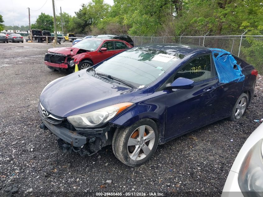 2013 Hyundai Elantra Gls/Limited VIN: 5NPDH4AE0DH360213 Lot: 39450485