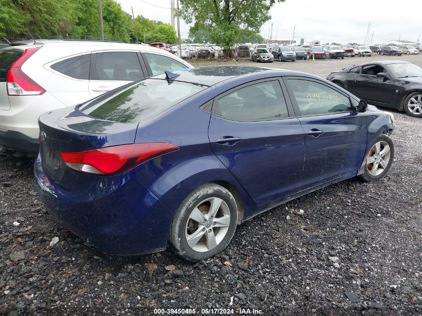 2013 Hyundai Elantra Gls/Limited VIN: 5NPDH4AE0DH360213 Lot: 39450485