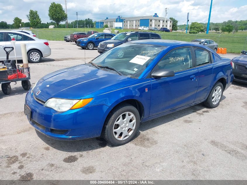 2004 Saturn Ion 2 VIN: 1G8AM12F74Z213118 Lot: 39450484