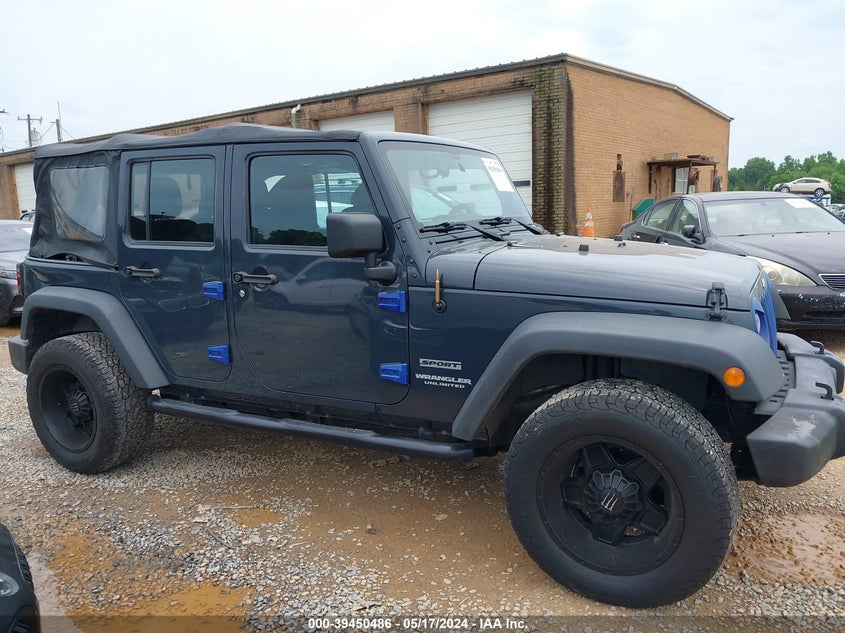 2017 JEEP WRANGLER UNLIMITED SPORT - 1C4BJWDG1HL743390