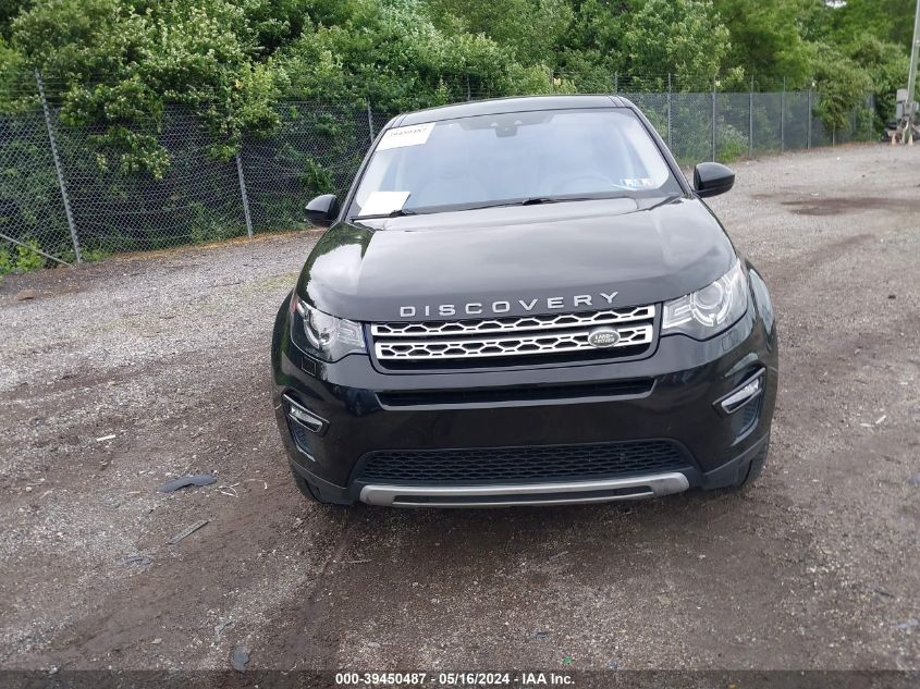 2019 Land Rover Discovery Sport Hse/Landmark Edition VIN: SALCR2FX1KH797892 Lot: 39450487