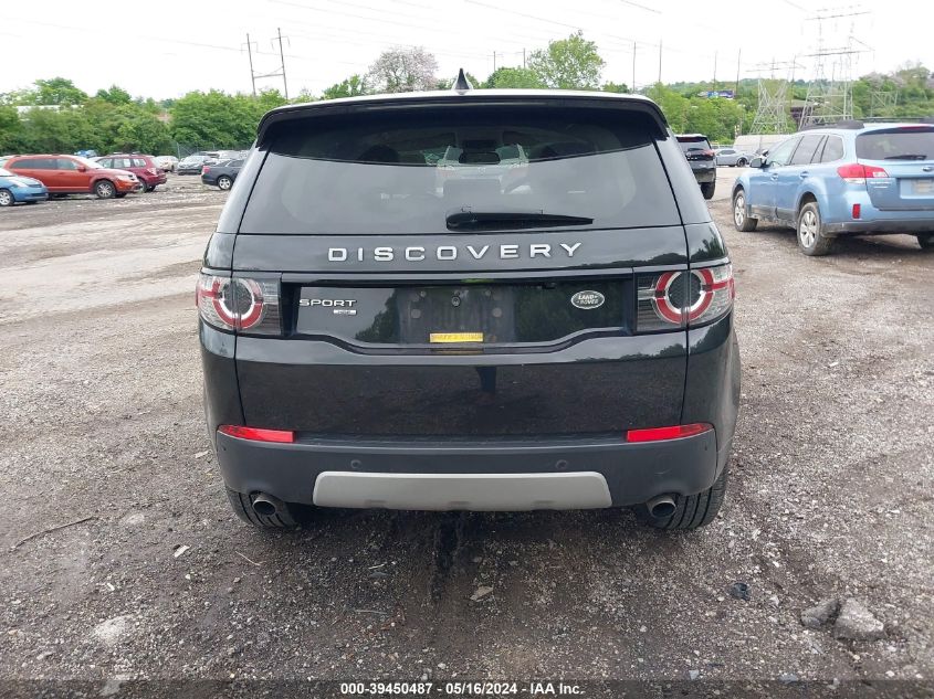 2019 Land Rover Discovery Sport Hse/Landmark Edition VIN: SALCR2FX1KH797892 Lot: 39450487