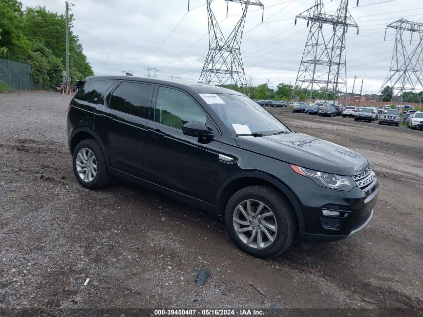 2019 Land Rover Discovery Sport Hse/Landmark Edition VIN: SALCR2FX1KH797892 Lot: 39450487