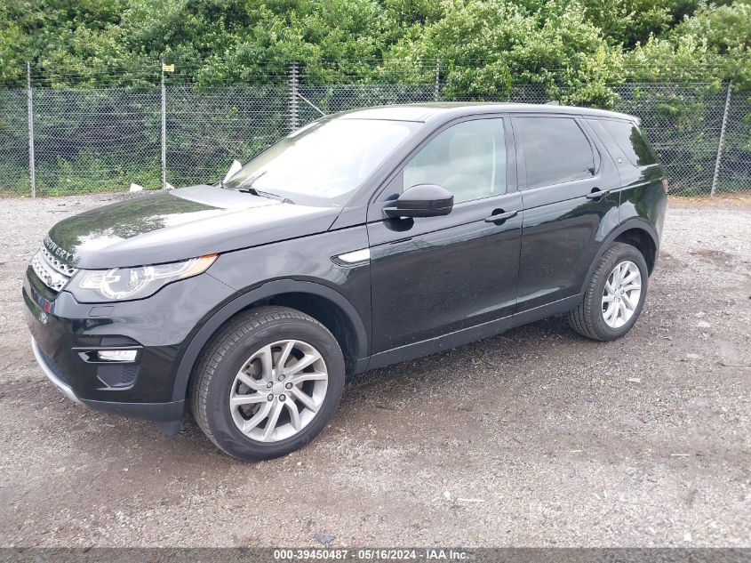 2019 Land Rover Discovery Sport Hse/Landmark Edition VIN: SALCR2FX1KH797892 Lot: 39450487