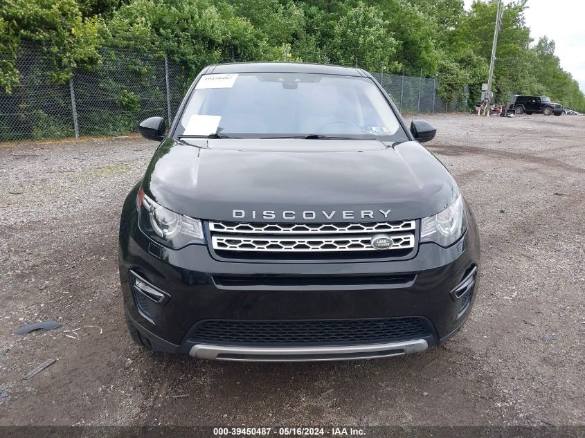 2019 Land Rover Discovery Sport Hse/Landmark Edition VIN: SALCR2FX1KH797892 Lot: 39450487