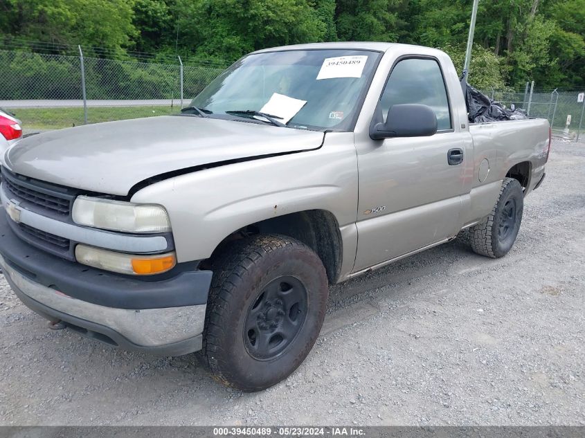 2002 Chevrolet Silverado 1500 VIN: 1GCEK14W32Z182490 Lot: 39450489