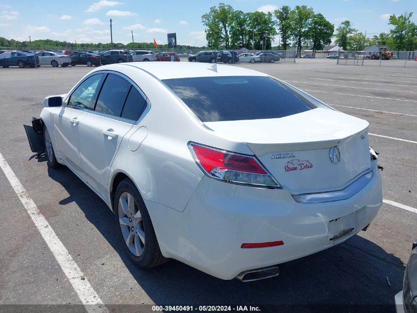 2012 Acura Tl 3.5 VIN: 19UUA8F51CA036165 Lot: 39450491