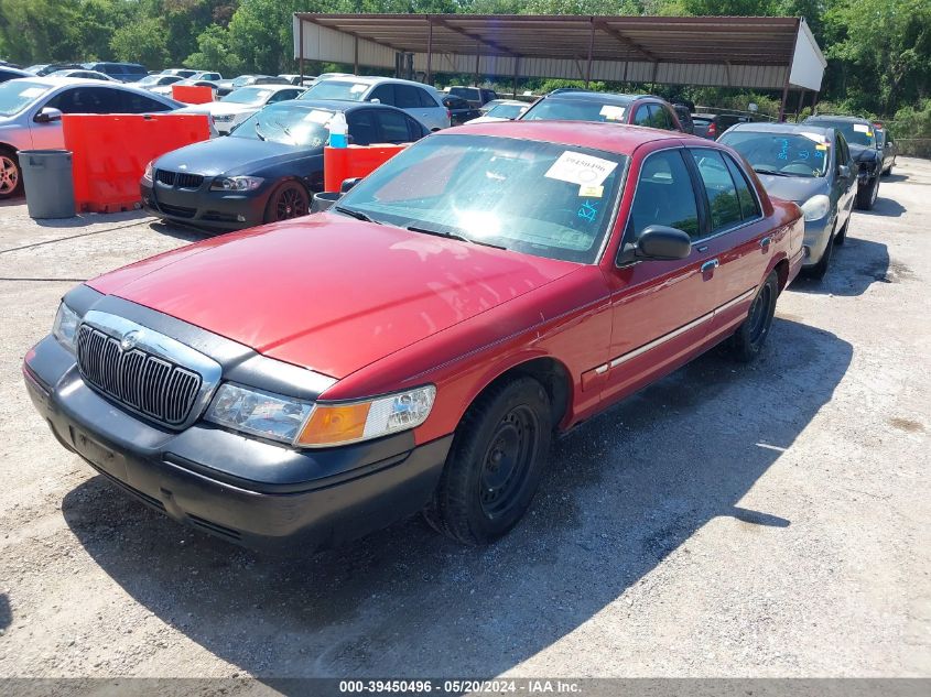 2001 Mercury Grand Marquis Gs VIN: 2MEFM74W11X652570 Lot: 39450496