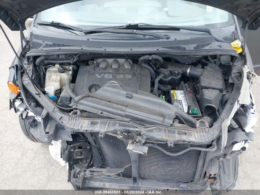 2005 Nissan Quest 3.5 VIN: 5N1BV28U05N137927 Lot: 39450501