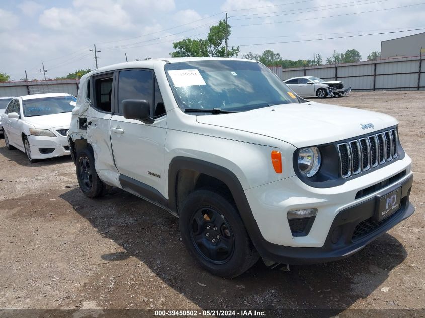 2019 Jeep Renegade Sport 4X4 VIN: ZACNJBA14KPK06468 Lot: 39450502