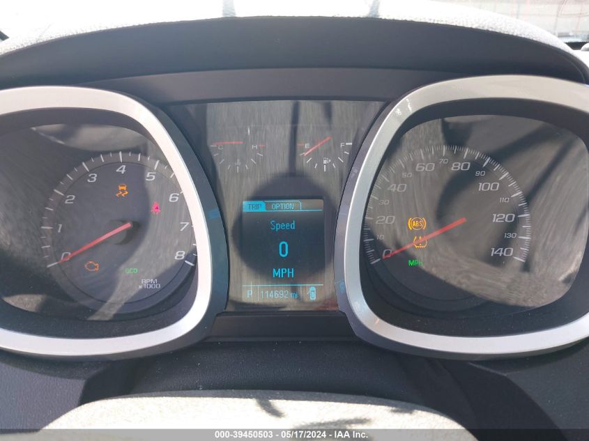 2014 Chevrolet Equinox 1Lt VIN: 2GNALBEK2E6273805 Lot: 39450503