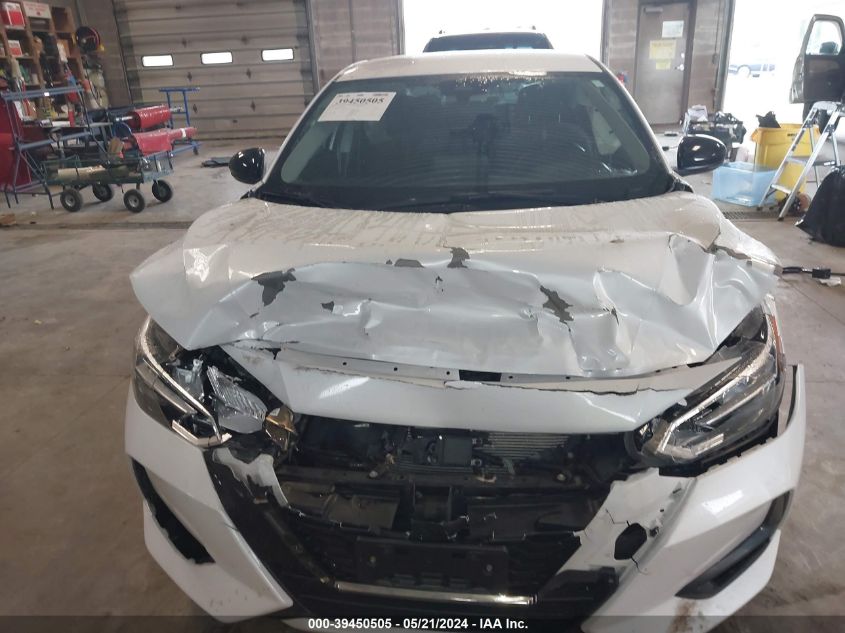 2020 Nissan Sentra Sr Xtronic Cvt VIN: 3N1AB8DV8LY259352 Lot: 39450505