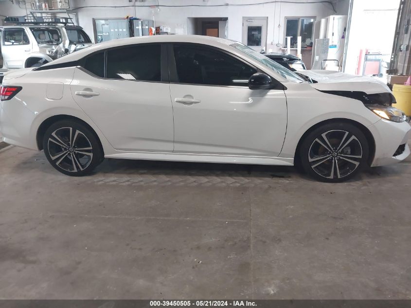 2020 Nissan Sentra Sr Xtronic Cvt VIN: 3N1AB8DV8LY259352 Lot: 39450505