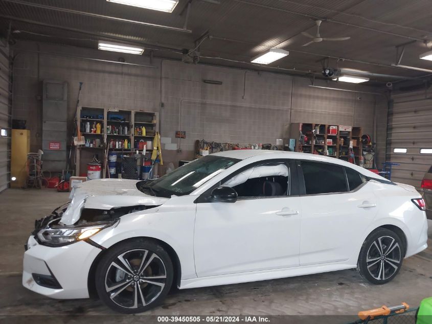 2020 Nissan Sentra Sr Xtronic Cvt VIN: 3N1AB8DV8LY259352 Lot: 39450505