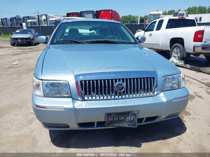 2006 Mercury Grand Marquis Gs VIN: 2MEFM74V86X645016 Lot: 39450511