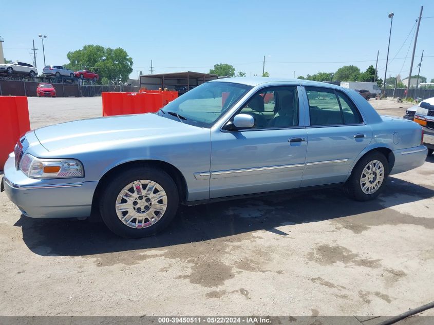 2006 Mercury Grand Marquis Gs VIN: 2MEFM74V86X645016 Lot: 39450511