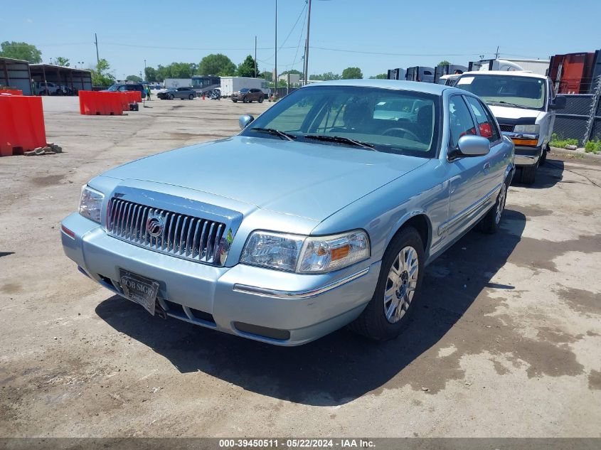 2006 Mercury Grand Marquis Gs VIN: 2MEFM74V86X645016 Lot: 39450511