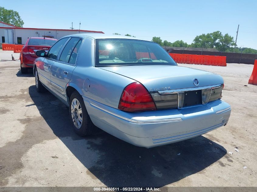 2006 Mercury Grand Marquis Gs VIN: 2MEFM74V86X645016 Lot: 39450511