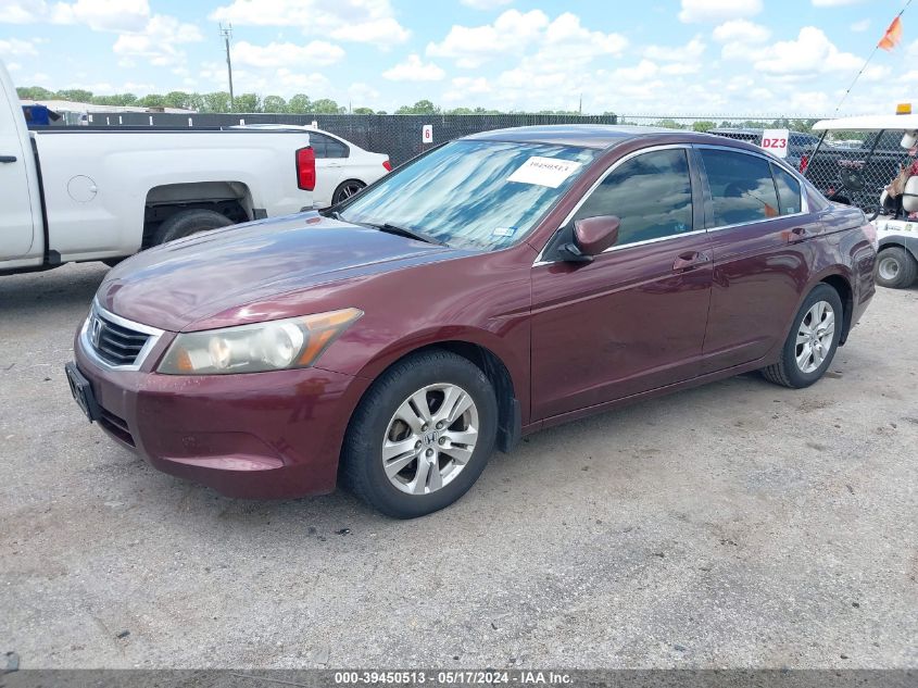 2008 Honda Accord 2.4 Lx-P VIN: JHMCP26458C059133 Lot: 39450513