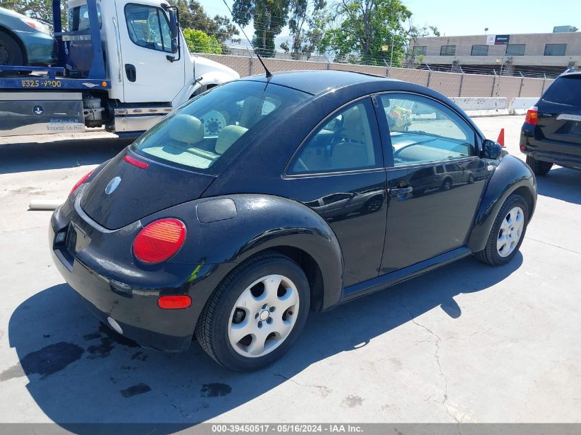 2003 Volkswagen New Beetle Gls 2.0L VIN: 3VWCK21C73M406724 Lot: 39450517