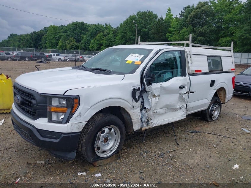 VIN 1FTMF1C54PKE58247 2023 FORD F-150 XL