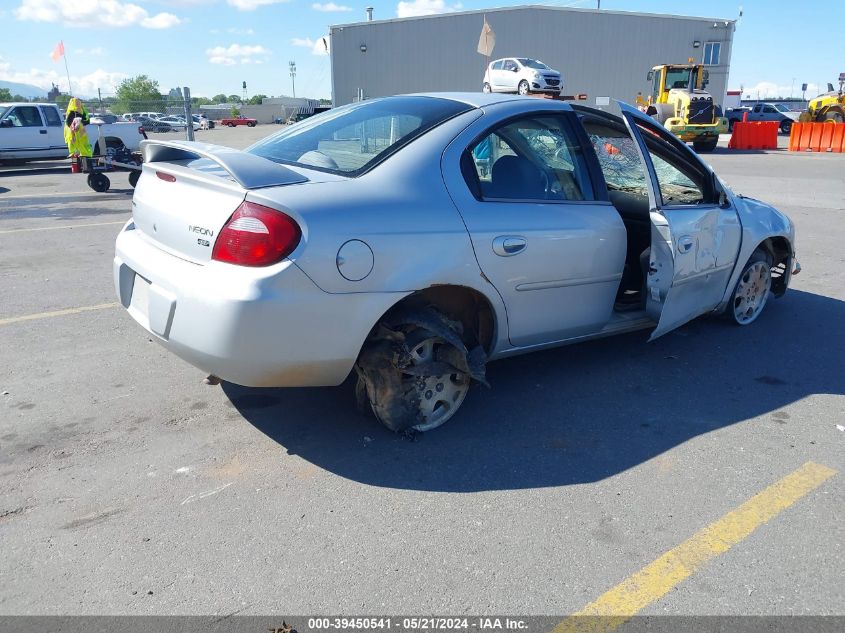 2005 Dodge Neon Sxt VIN: 1B3ES56C55D257185 Lot: 39450541