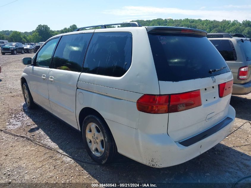 2000 Honda Odyssey Ex VIN: 2HKRL186XYH558546 Lot: 39450543