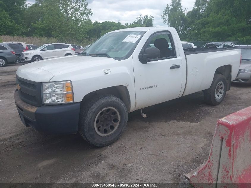 2012 Chevrolet Silverado 1500 Work Truck VIN: 1GCNCPEX5CZ252354 Lot: 39450545