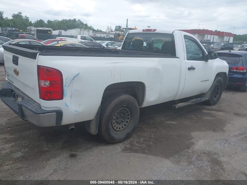 2012 Chevrolet Silverado 1500 Work Truck VIN: 1GCNCPEX5CZ252354 Lot: 39450545