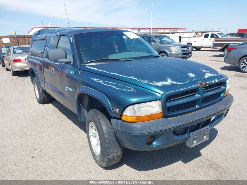 1998 Dodge Dakota Slt/Sport VIN: 1B7GG22YXWS585269 Lot: 39450569