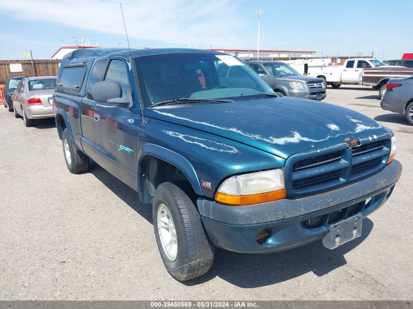 1998 Dodge Dakota Slt/Sport VIN: 1B7GG22YXWS585269 Lot: 39450569