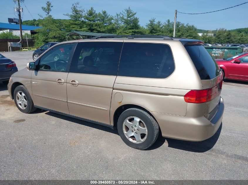 2001 Honda Odyssey Ex VIN: 2HKRL18631H600612 Lot: 39450573