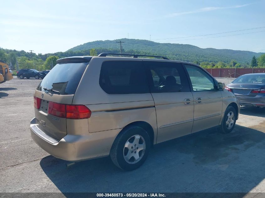 2001 Honda Odyssey Ex VIN: 2HKRL18631H600612 Lot: 39450573