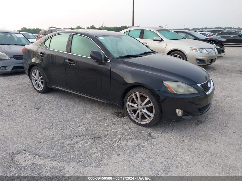 2006 Lexus Is 250 VIN: JTHBK262365024861 Lot: 39450588