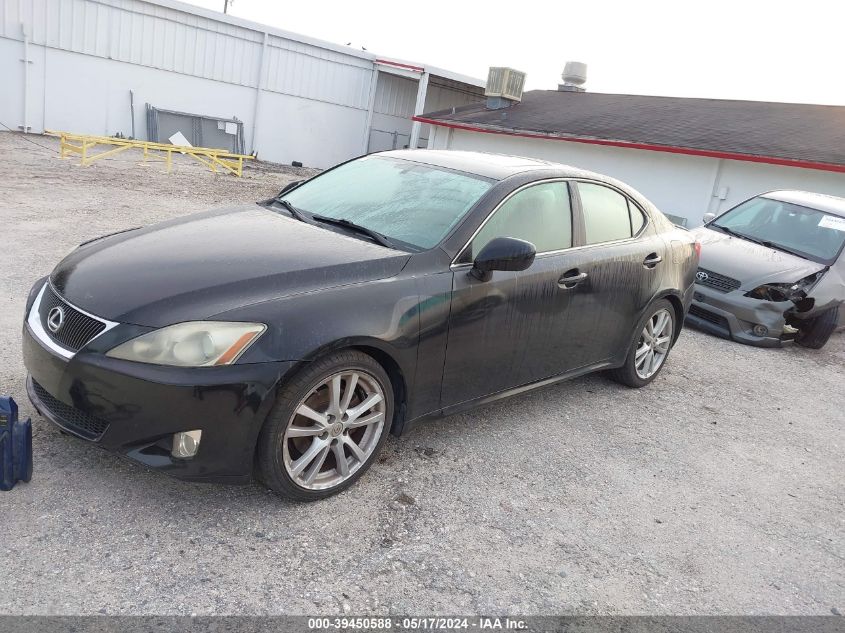 2006 Lexus Is 250 VIN: JTHBK262365024861 Lot: 39450588