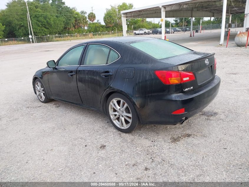 2006 Lexus Is 250 VIN: JTHBK262365024861 Lot: 39450588