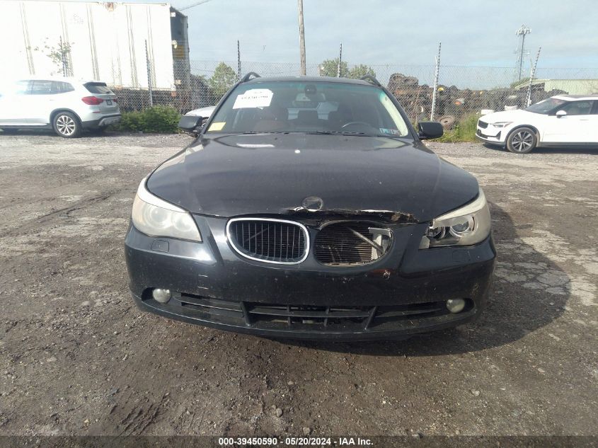 2006 BMW 530Xit VIN: WBANN73566CN01194 Lot: 39450590