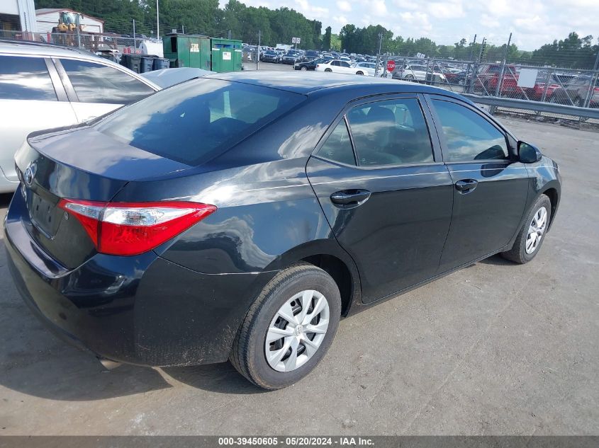 2015 Toyota Corolla L VIN: 2T1BURHE5FC274424 Lot: 39450605