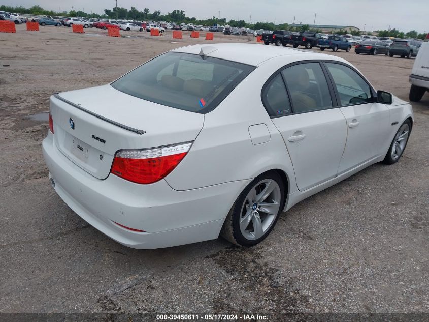 2008 BMW 528I VIN: WBANU53588CT10628 Lot: 39450611