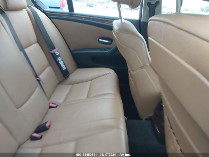 2008 BMW 528I VIN: WBANU53588CT10628 Lot: 39450611