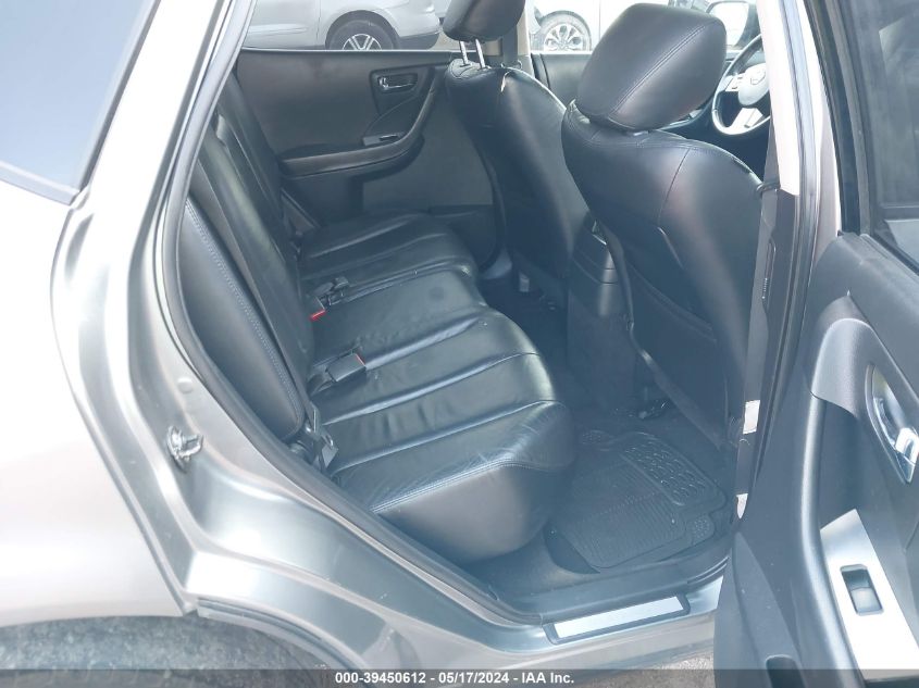 2006 Nissan Murano Sl VIN: JN8AZ08T46W402803 Lot: 39450612