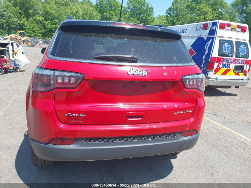 2019 Jeep Compass Limited 4X4 VIN: 3C4NJDCB8KT771738 Lot: 39450614